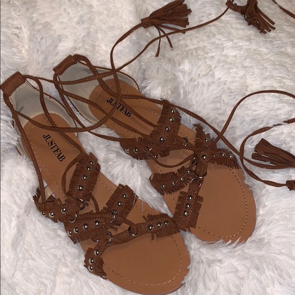 JustFab sandals - Picture 1 of 3